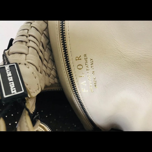 FALOR Leather Hobo Bag RARE - Picture 8 of 14